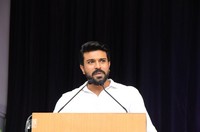 Ram Charan Celebrates Independence Day In Chirec School